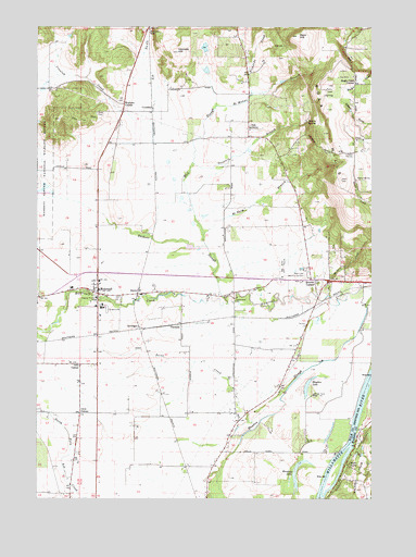 Rickreall, OR USGS Topographic Map