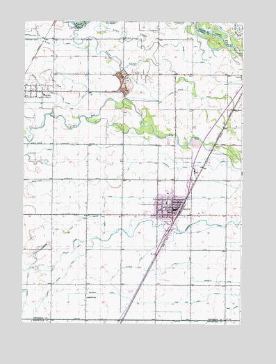 Rigby, ID USGS Topographic Map