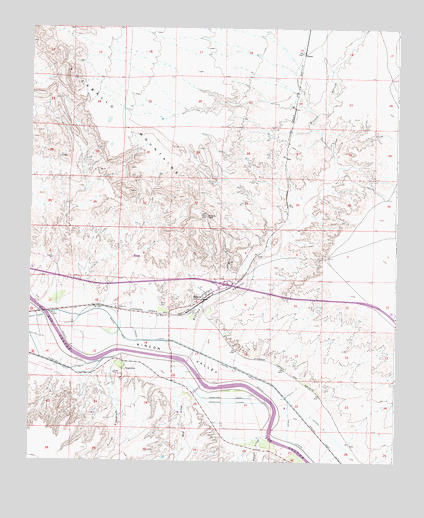 Rincon, NM USGS Topographic Map