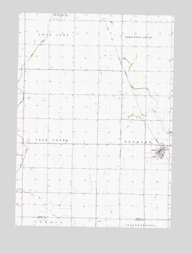 Ringsted, IA USGS Topographic Map