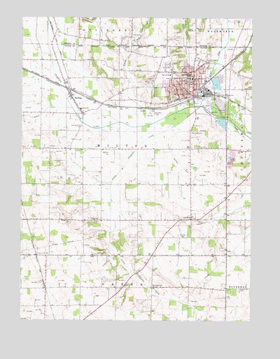 Rittman, OH USGS Topographic Map
