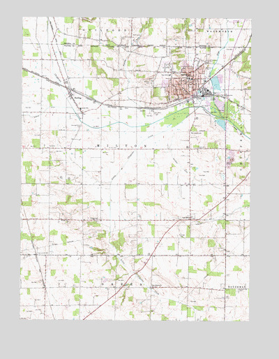 Rittman, OH USGS Topographic Map