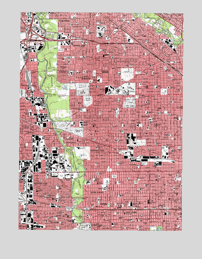 River Forest, IL USGS Topographic Map