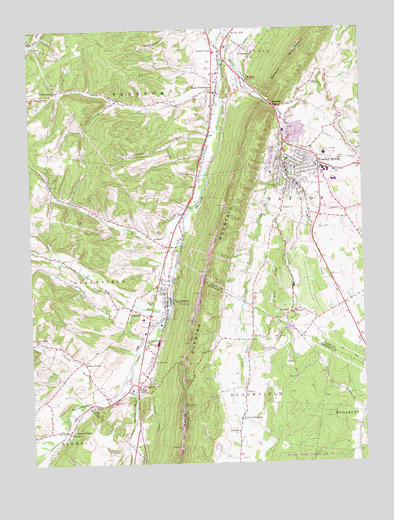 Roaring Spring, PA USGS Topographic Map