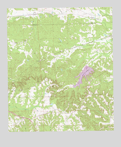 Roba, AL USGS Topographic Map