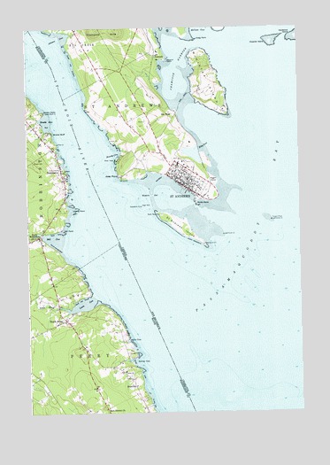 Robbinston, ME USGS Topographic Map