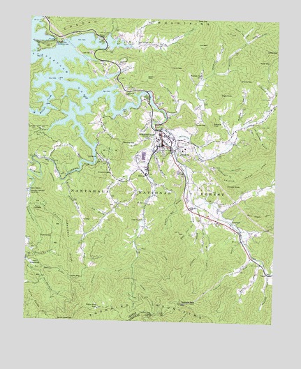 Robbinsville, NC USGS Topographic Map