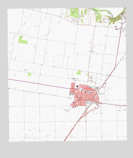 Robstown, TX USGS Topographic Map