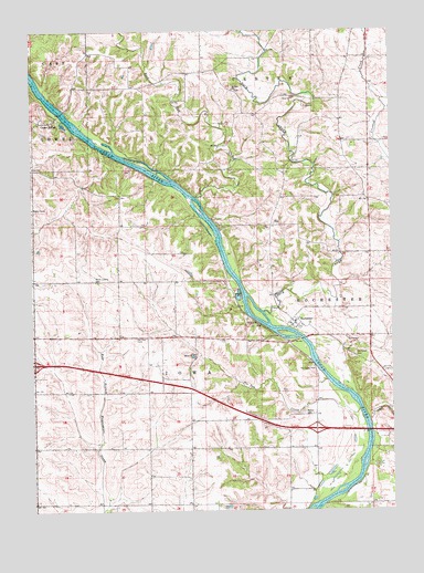 Rochester, IA USGS Topographic Map