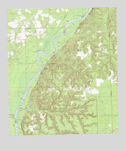 Rock Bluff, FL USGS Topographic Map