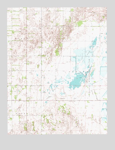 Big Salt Marsh, KS USGS Topographic Map