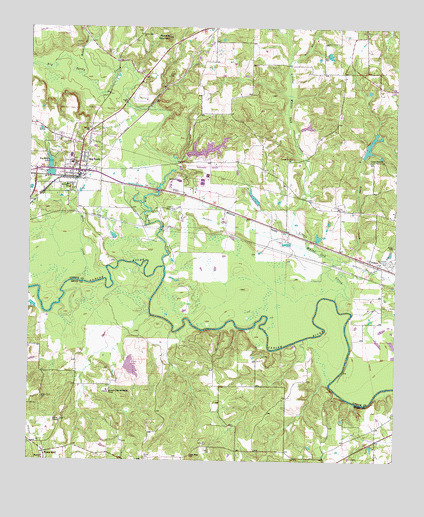Big Sandy, TX USGS Topographic Map