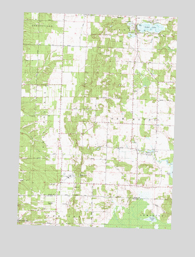 Big Spring, WI USGS Topographic Map