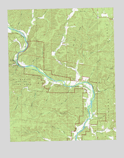 Big Spring, MO USGS Topographic Map