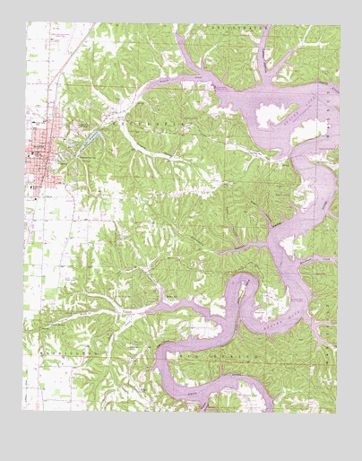 Rogers, AR USGS Topographic Map