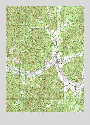 Rogue River, OR USGS Topographic Map