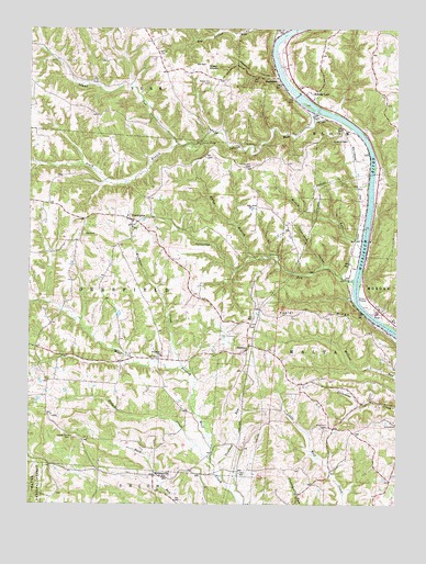 Rokeby Lock, OH USGS Topographic Map