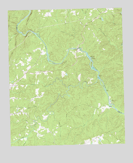 Roland, GA USGS Topographic Map