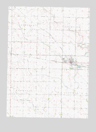 Rolfe, IA USGS Topographic Map