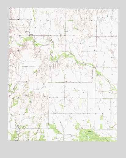 Rolla, TX USGS Topographic Map