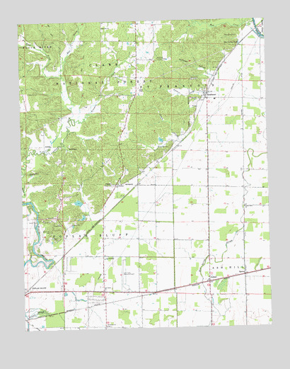 Rombauer, MO USGS Topographic Map