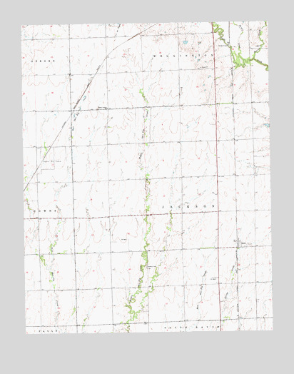 Rome, KS USGS Topographic Map