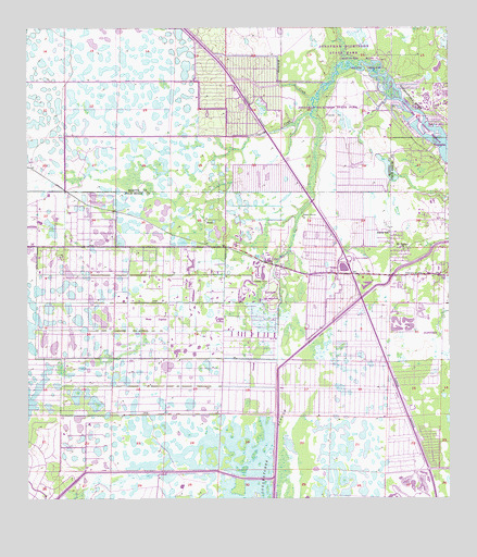 Rood, FL USGS Topographic Map