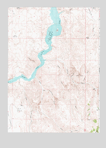 Rooster Comb, OR USGS Topographic Map