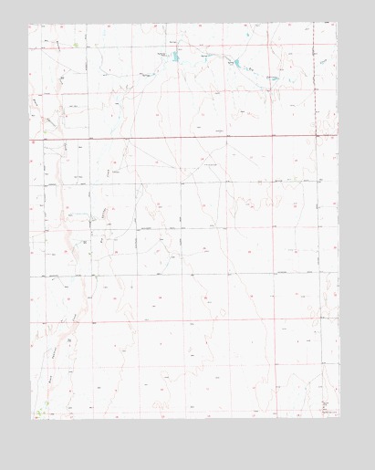 Big Springs Ranch, CO USGS Topographic Map