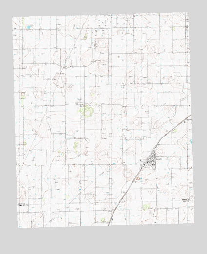 Ropesville, TX USGS Topographic Map
