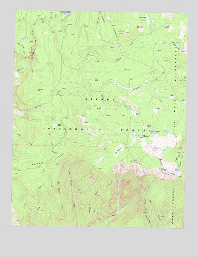 Rough Spur, CA USGS Topographic Map