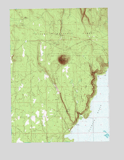 Round Butte, OR USGS Topographic Map