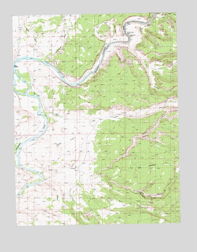 Big Triangle, UT USGS Topographic Map
