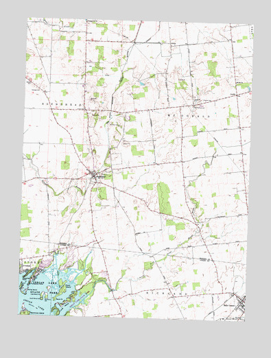 Roundhead, OH USGS Topographic Map