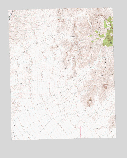 Rox NE, NV USGS Topographic Map