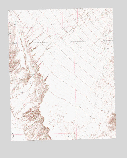 Rox SE, NV USGS Topographic Map