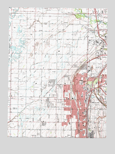 Roy, UT USGS Topographic Map