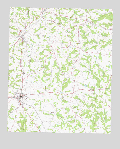 Royston, GA USGS Topographic Map