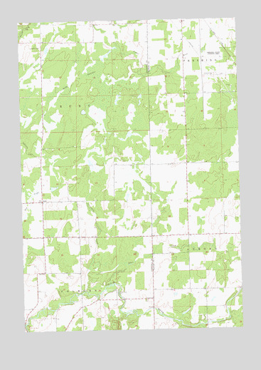 Ruby, WI USGS Topographic Map