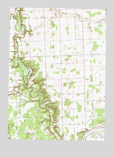 Ruby, MI USGS Topographic Map