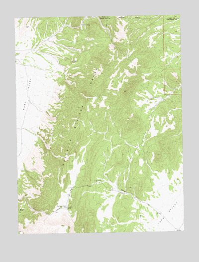 Ruby Lake SE, NV USGS Topographic Map