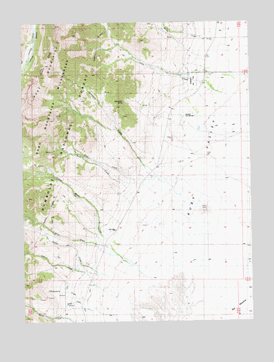 Ruby Valley School, NV USGS Topographic Map