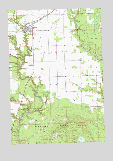 Rudyard, MI USGS Topographic Map