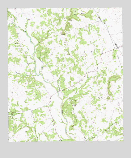 Rumley, TX USGS Topographic Map