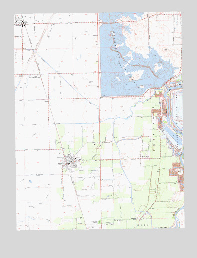 Biggs, CA USGS Topographic Map