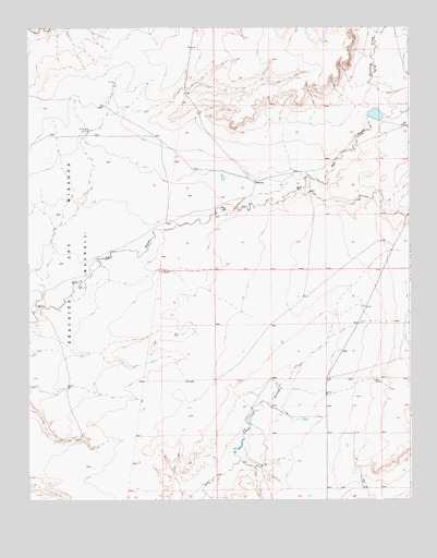 Abbott NW, NM USGS Topographic Map