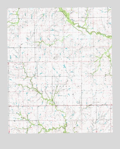 Ryan SE, OK USGS Topographic Map