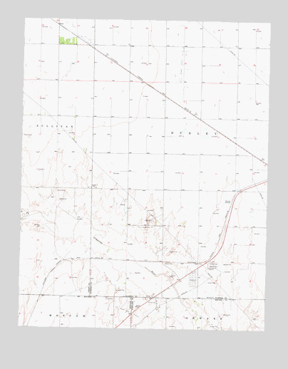 Ryus, KS USGS Topographic Map