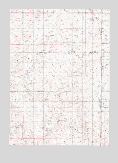 Bill, WY USGS Topographic Map