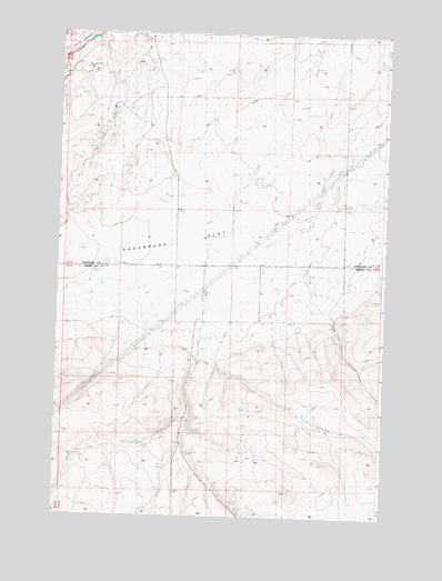 Sagebrush Flat, WA USGS Topographic Map